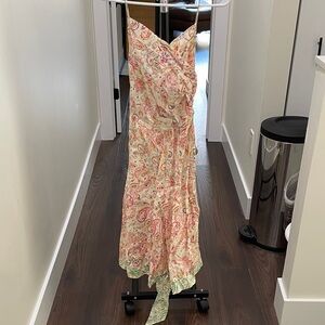 Rubber Ducky Productions, Inc. Multicolor Paisley Midi Dress
